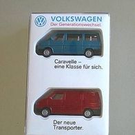 VW T4 Set (7A) Caravelle Kasten ohne Kennzeichen Wiking