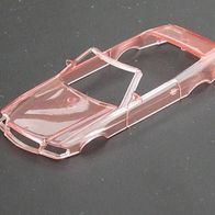 MB 500 SL Cabrio Karosserie rot-transparent Vorserie Wiking 1:87