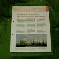 Die Schlacht von Trafalgar - zwei unterschiedliche Befehlshaber - Infoblatt
