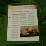 Die Seeschlacht von Lissa - Infoblatt