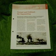 Coronel und Falkland - der Gegenschlag - Infoblatt