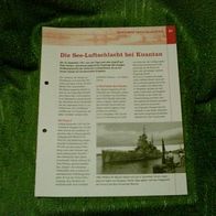 Die See-Luftschlacht bei Kuantan - Infoblatt