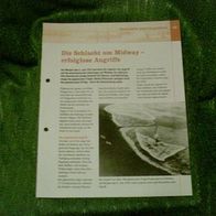 Die Schlacht um Midway - erfolglose Angriffe - Infoblatt