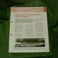 Die Schlacht von Guadalcanal - Nachtschlachten - Infoblatt
