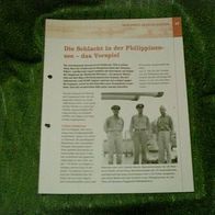 Die Schlacht in der Philippinensee - das Vorspiel - Infoblatt