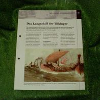Das Langschiff der Wikinger - Infoblatt