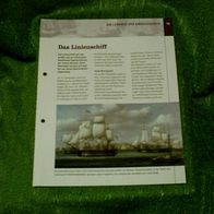 Das Linienschiff - Infoblatt