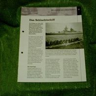 Das Schlachtschiff - Infoblatt