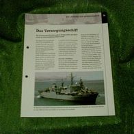 Das Versorgungsschiff - Infoblatt