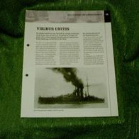 Großkampfschiff "Viribus Unitis" - Infoblatt