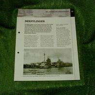 Schlachtkreuzer "Derfflinger" - Infoblatt