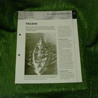 Schlachtschiff HMS "Nelson" - Infoblatt