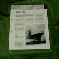 Flugzeugträger USS "Saratoga" - Infoblatt