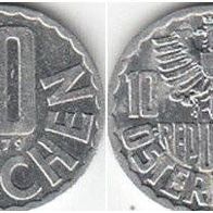 Österreich 10 Groschen 1979 (m20)