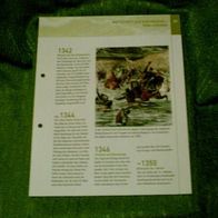 Wettstreit auf den Meeren - 1342 bis 1353 - Infoblatt