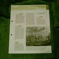 Wettstreit auf den Meeren - 1540 bis 1551 - Infoblatt
