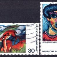 BRD / Bund 1974 Deutscher Expressionismus (I) MiNr. 798 - 799 gestempelt -2-