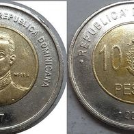 Dominikanische Republik 10 Pesos 2007 ## S8