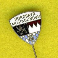 Nordbayrischer Musikbund e.V. emaillierte Anstecknadel :