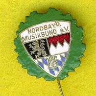 Nordbayrischer Musikbund e.V. emaillierte Anstecknadel :