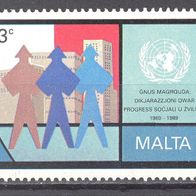 Malta, 1989, Mi. 822, 1 Briefm., postfr.