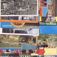 Polen Ansichtskarten 32 Stück verschiedene, alle Karten nach 1945 geschrieben.