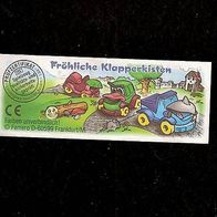 Ü - Ei Beipackzettel Fröhliche Klapperkisten 670 855