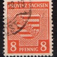 Russische Sowjetische Zone gestempelt WZ fallend Michel Nr. 77x