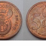 Südafrika 5 Cent 2005 ## Kof3