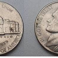 USA, Vereinigte Staaten 5 Cents 1995 P ## Kof4