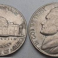 USA, Vereinigte Staaten 5 Cents 1989 D ## Kof4