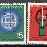 BRD / Bund 1964 Fortschritt in Wissenschaft und Technik (I) MiNr. 440 - 442 gest.