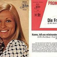 7"ILANIT · Die Freude am Leben (Promo RAR 1974)