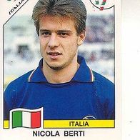 Panini Fussball WM Italien 1990 Nicola Berti Italia Nr 48