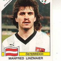Panini Fussball WM Italien 1990 Manfred Linzmaier Österreich Nr 68