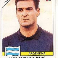 Panini Fussball WM Italien 1990 Luis Alberto Islas Argentina Nr 116
