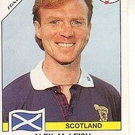 Panini Fussball WM Italien 1990 Alex McLeish Scotland Nr 216