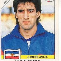 Panini Fussball WM Italien 1990 Haris Skoro Jugoslavija Nr 285