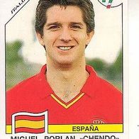 Panini Fussball WM Italien 1990 Miguel Porlan Chendo Espana Nr 348