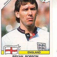 Panini Fussball WM Italien 1990 Bryan Robson England Nr 395