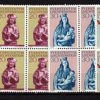 Liechtenstein postfrisch Michel Nr. 470 - 473 Viererblock