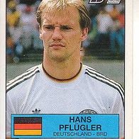 Panini Fussball Euro 1988 Hans Pflügler Deutschland Nr 58