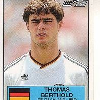 Panini Fussball Euro 1988 Thomas Berthold Deutschland Nr 60