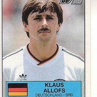 Panini Fussball Euro 1988 Klaus Allofs Deutschland Nr 70