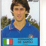 Panini Fussball Euro 1988 Fernando De Napoli Italia Nr 91