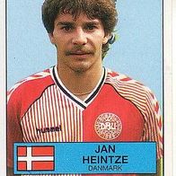 Panini Fussball Euro 1988 Jan Heintze Danmark Nr 113