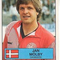 Panini Fussball Euro 1988 Jan Mölby Danmark Nr 115