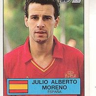 Panini Fussball Euro 1988 Julio Alberto Moreno Espana Nr 139