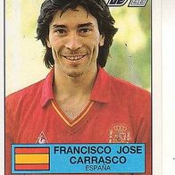 Panini Fussball Euro 1988 Franciso Jose Carrasco Espana Nr 152