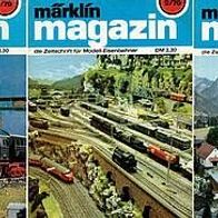 Märklin Magazin Ausgabe 1/79, 2/79, 4/79